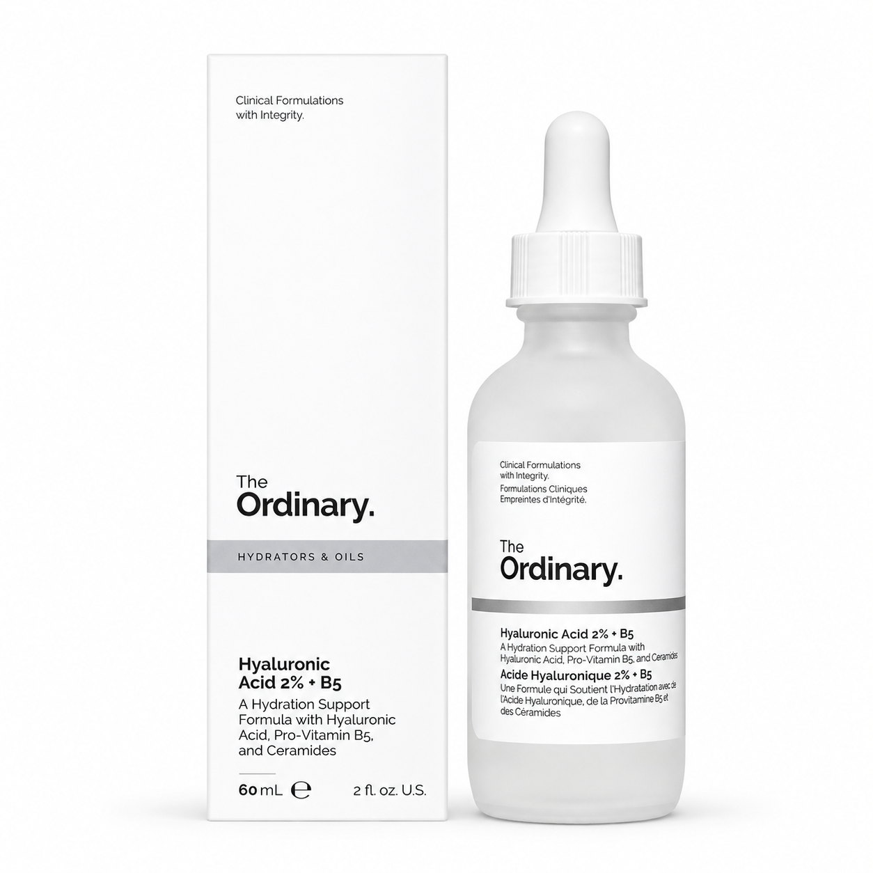 The Ordinary Hyaluronic Acid 2% + B5 Hydrating Serum with Ceramides 60ml