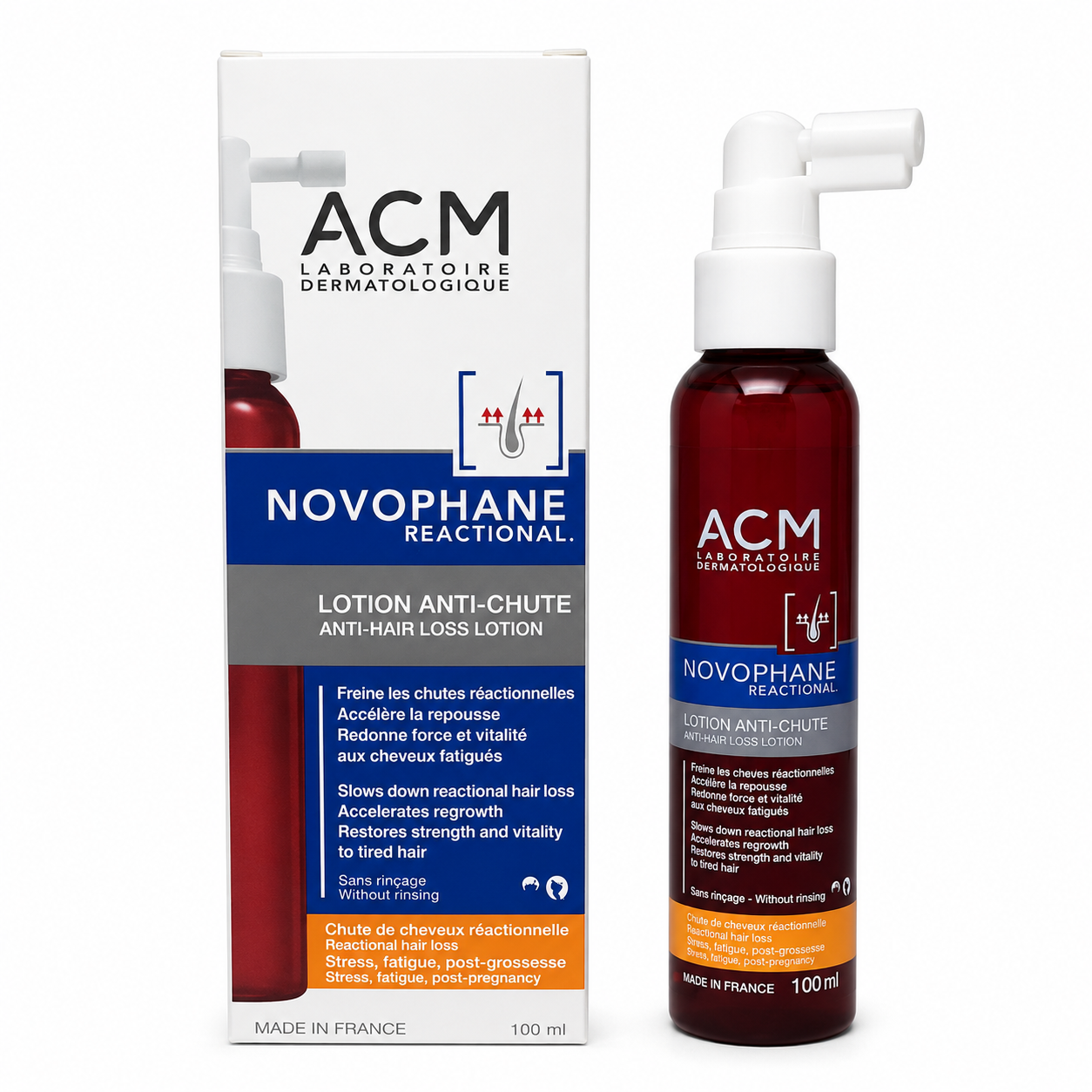 ACM Novophane Reactional Revitalizing Scalp & Hair Lotion 100ml