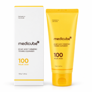 Medicube Kojic Acid Turmeric Toning Cleanser 120g