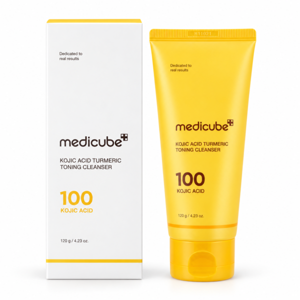 Medicube Kojic Acid Turmeric Toning Cleanser 120g