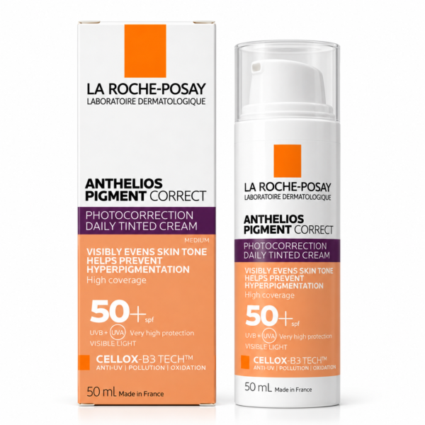 La Roche-Posay Anthelios Pigment Correct Photocorrection Daily Tinted Cream Medium SPF50+ 50ml