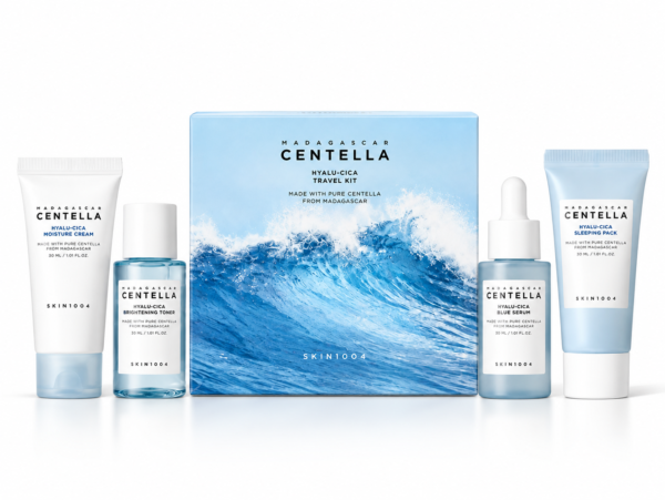 SKIN1004 Madagascar Centella Hyalu-Cica Travel Kit 4-Piece Set 120ml