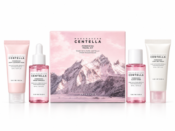 SKIN1004 Madagascar Centella Poremizing Travel Kit 4-Piece Set 120ml