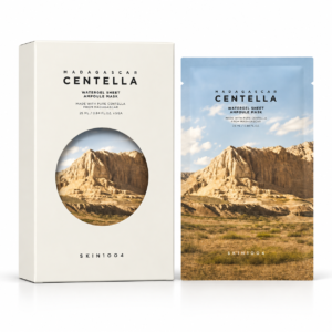 SKIN1004 Madagascar Centella Watergel Sheet Ampoule Mask 25ml × 5 Sheets