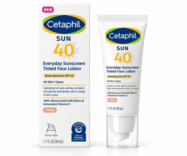 Cetaphil Everyday Sunscreen Tinted Face Lotion Broad Spectrum SPF 40 50ml
