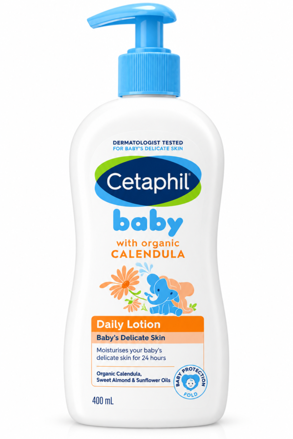 Cetaphil Baby Daily Lotion with Organic Calendula 400ml