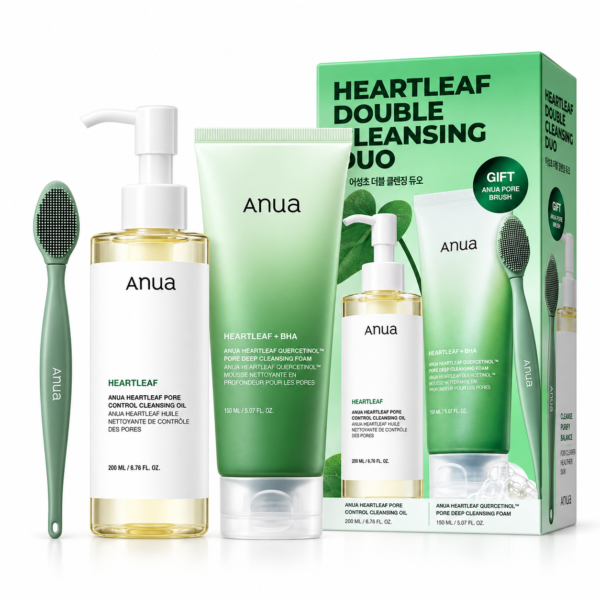 Anua Heartleaf Cleansing Duo Set 200ml + 150ml Anua Heartleaf Cleansing Duo Set 200ml + 150ml