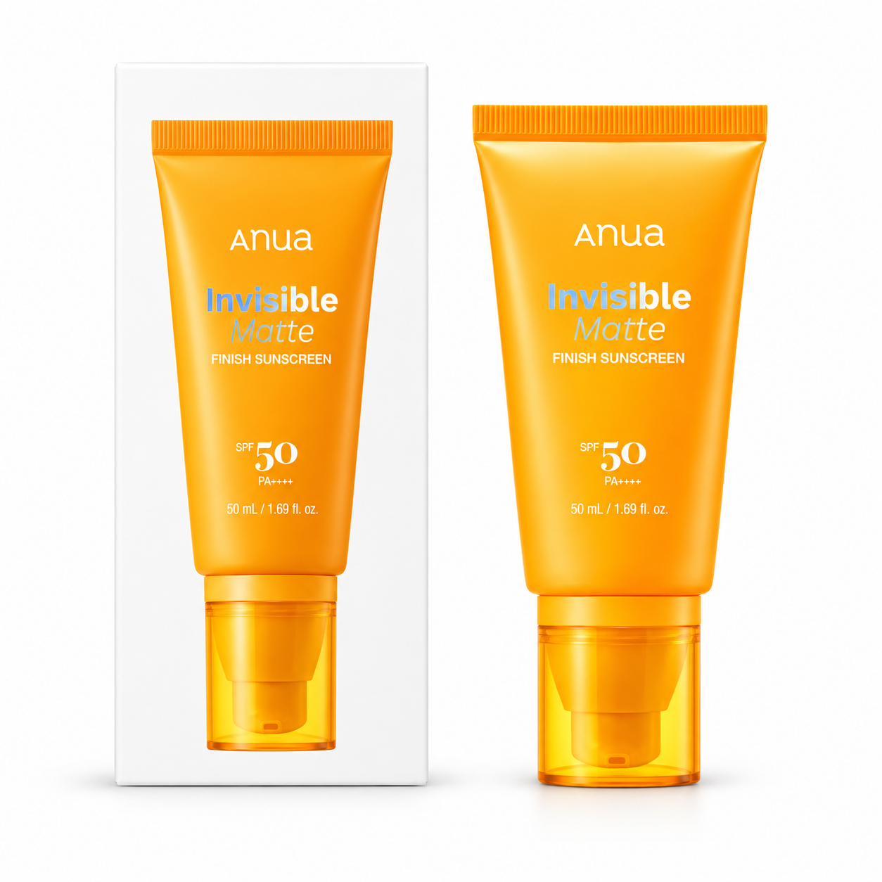 Anua Invisible Matte Finish Sunscreen SPF50 PA++++ 50ml