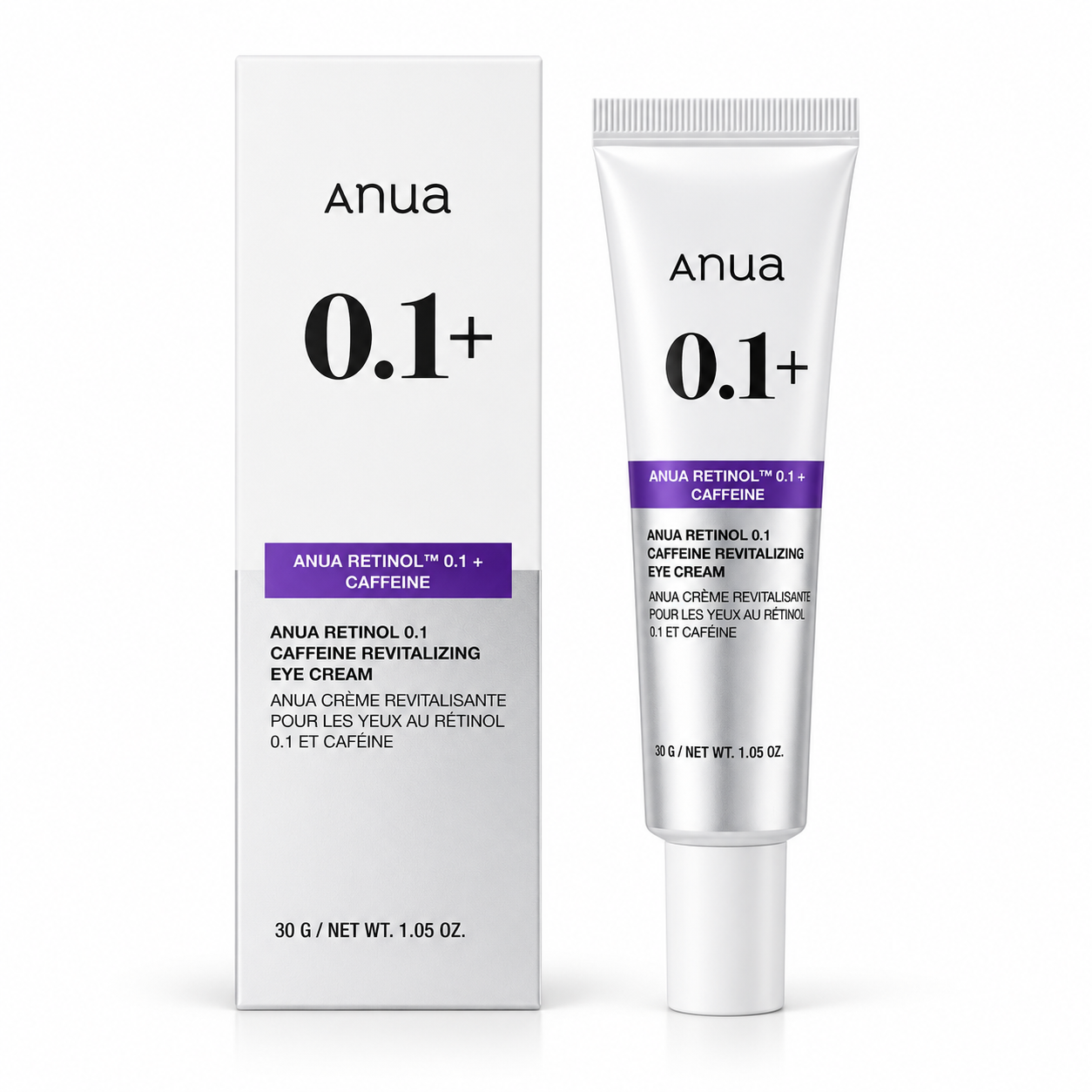 Anua Retinol 0.1 + Caffeine Revitalizing Eye Cream 30g