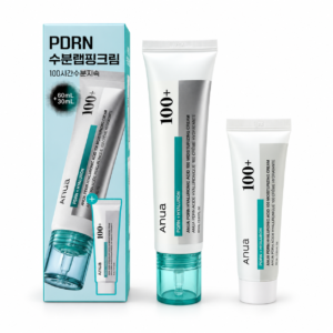 Anua PDRN Hyaluronic Acid 100 Moisturizing Cream Set 60ml + 30ml