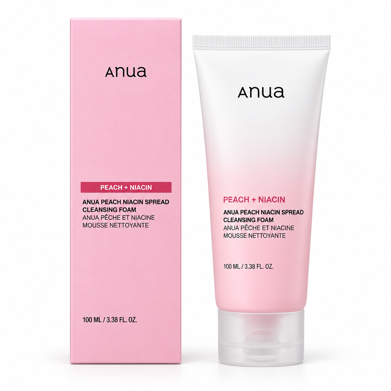 ANUA Peach + Niacin Spread Cleansing Foam 150ml