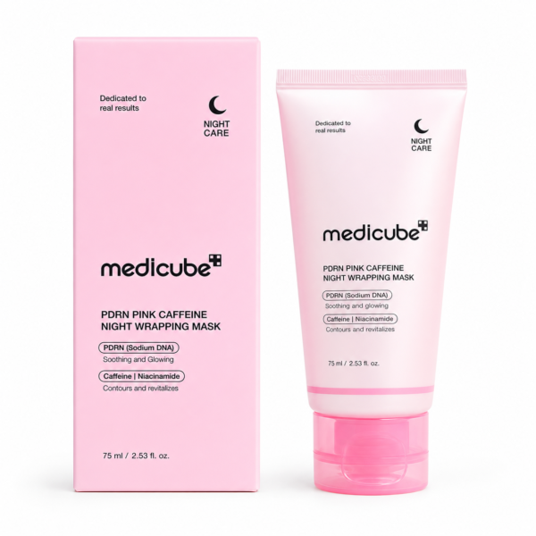 Medicube PDRN Pink Caffeine Night Wrapping Mask 75ml Medicube PDRN Pink Caffeine Night Wrapping Mask 75ml